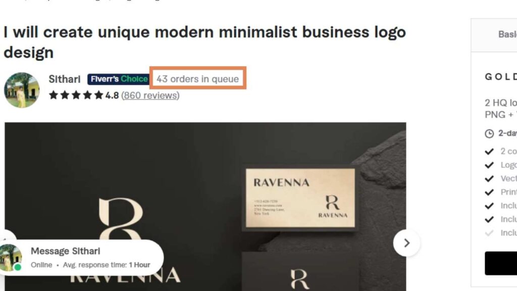 fiverr logo design Order